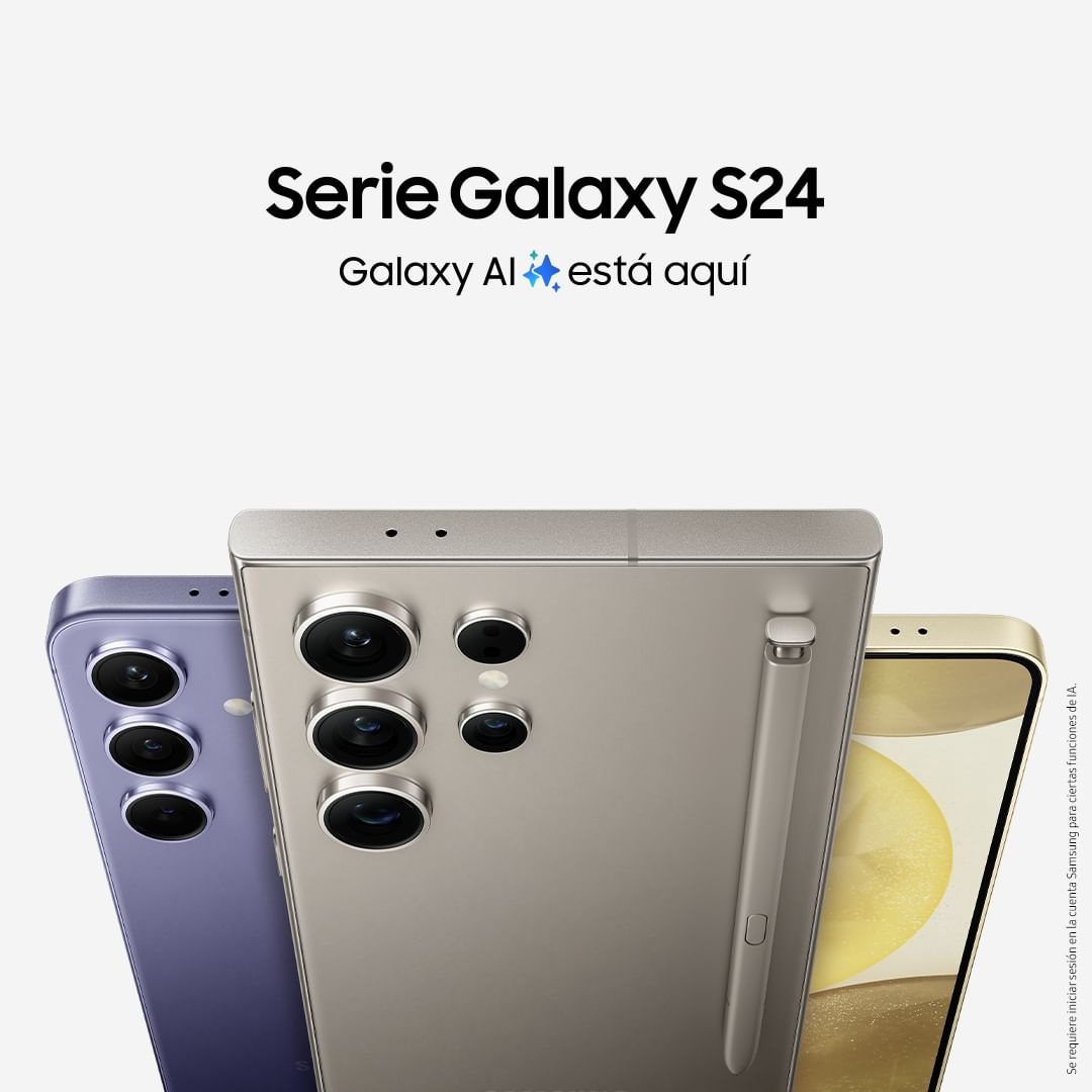 Estas son algunas características del S24, S24 + y S24 Ultra