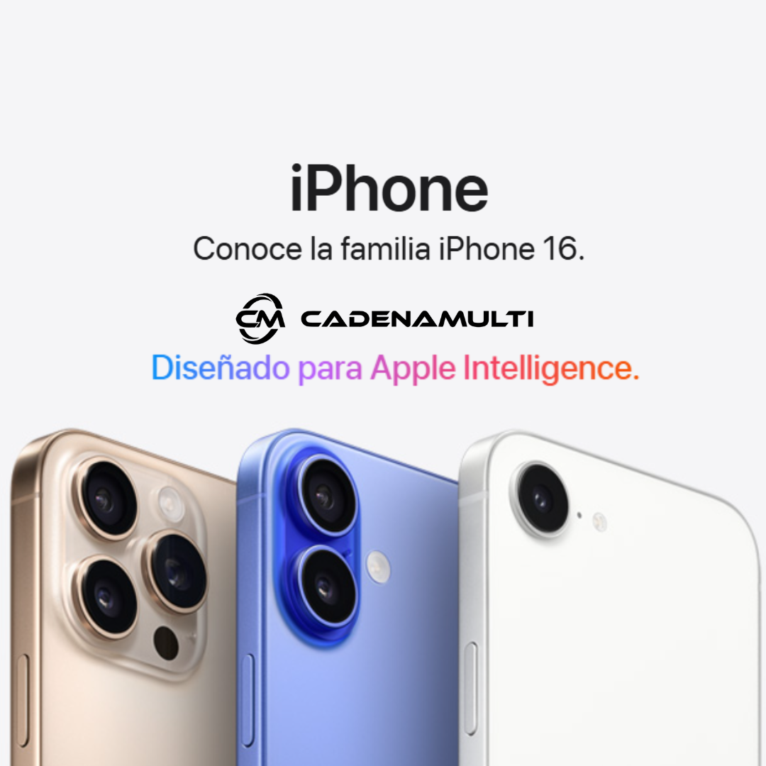 📱 ¡YA LLEGARON! iPhone 16, 16e, 16 Pro y Pro Max: Todo lo que necesitas saber