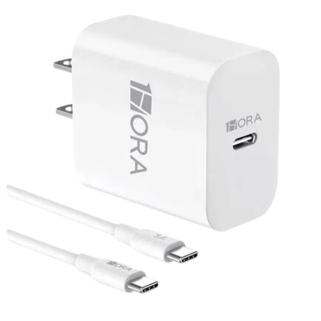 Cargador 1Hora 20W Tipo C a Tipo C