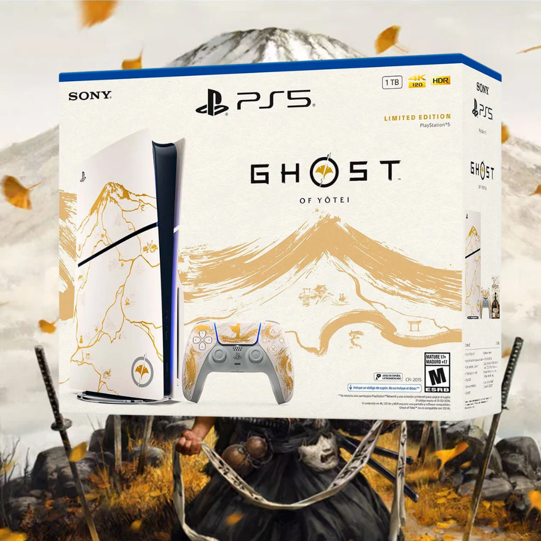 🎮🔥 Llega la nueva edición de PS5: Ghost of Yōtei