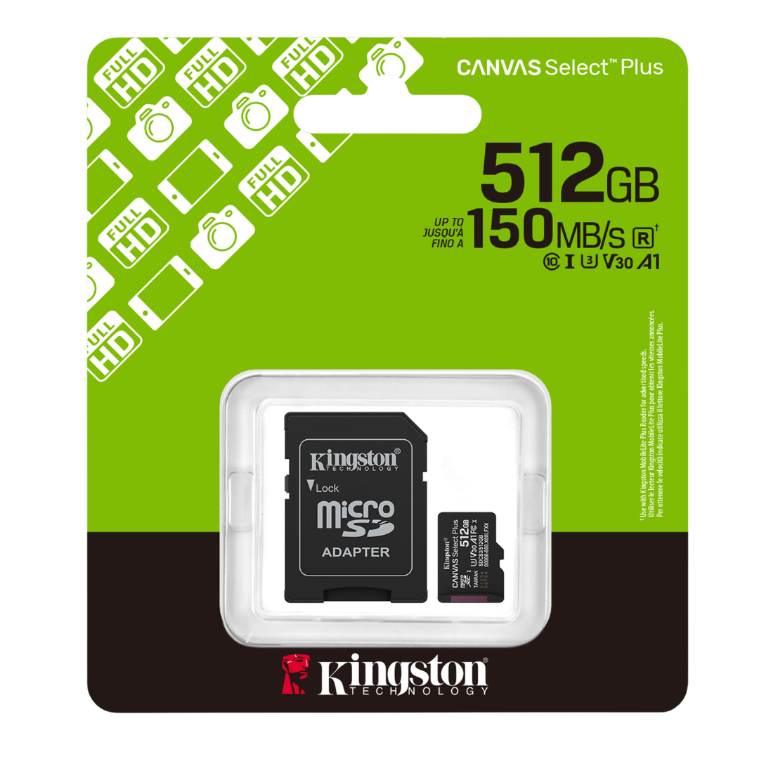 Micro SD Kingston Canvas Go Plus 150 MB/S