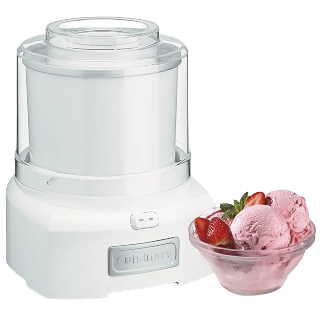 Cuisinart Máquina Automática para Hacer Helados, Yogurt Congelado y Sorbetes ICE-21