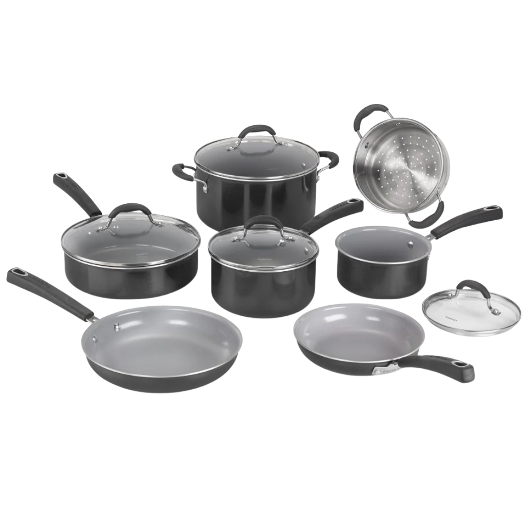 Cuisinart Set de Ollas Antiadherentes de 11 pcs Ceramica XT 54C-11