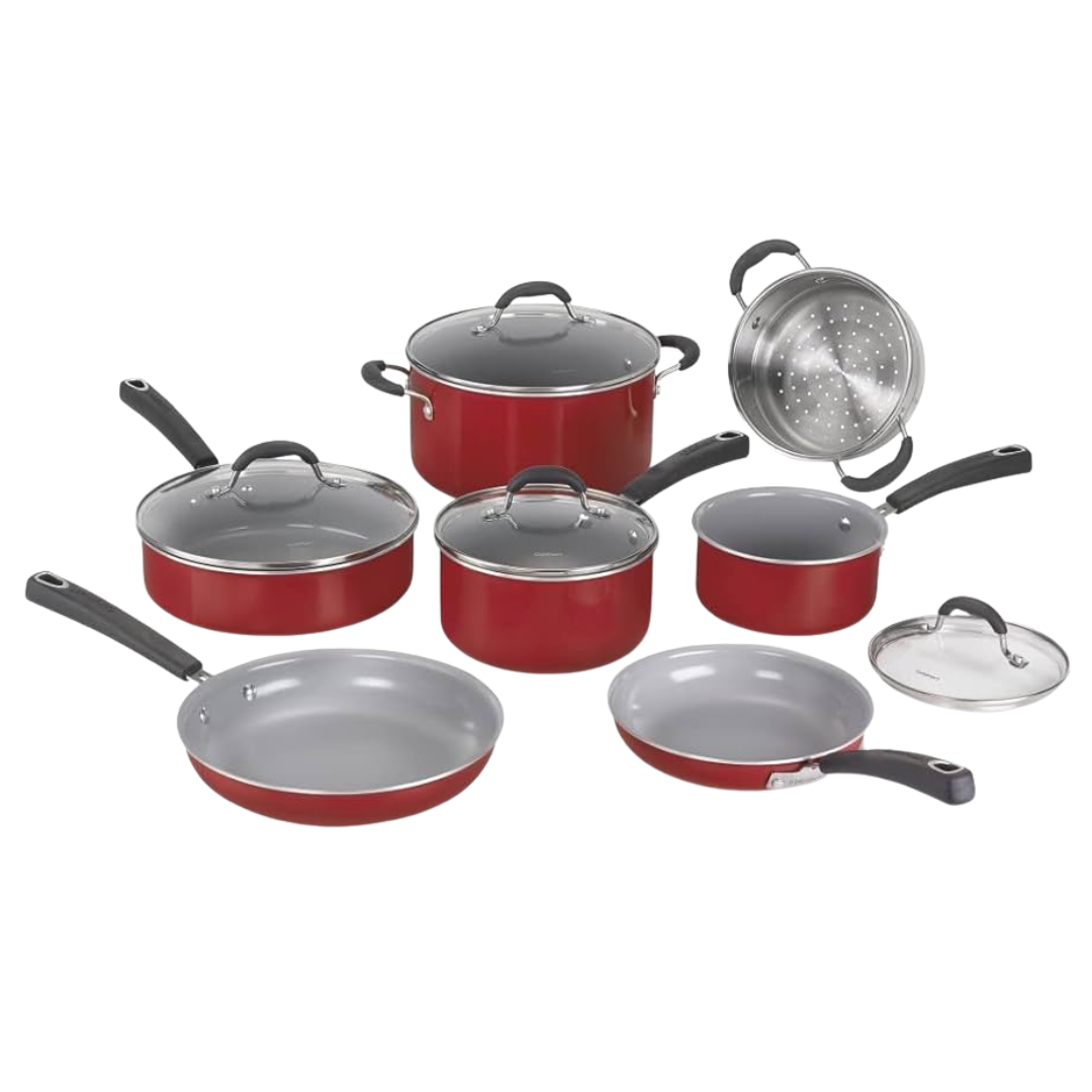 Cuisinart Set de Ollas Antiadherentes de 11 pcs Ceramica XT 54C-11