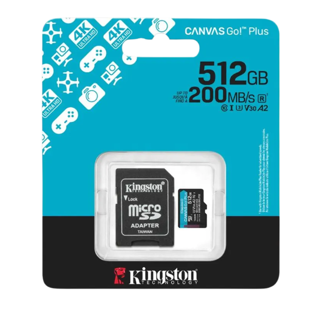 Micro SD Kingston Canvas Go Plus 200 MB/S