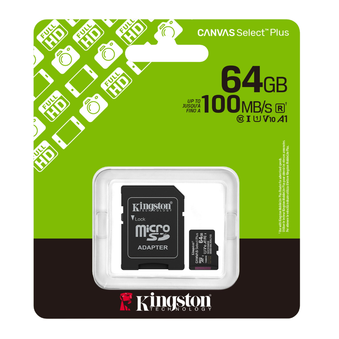 Micro SD Kingston Canvas Go Plus 150 MB/S