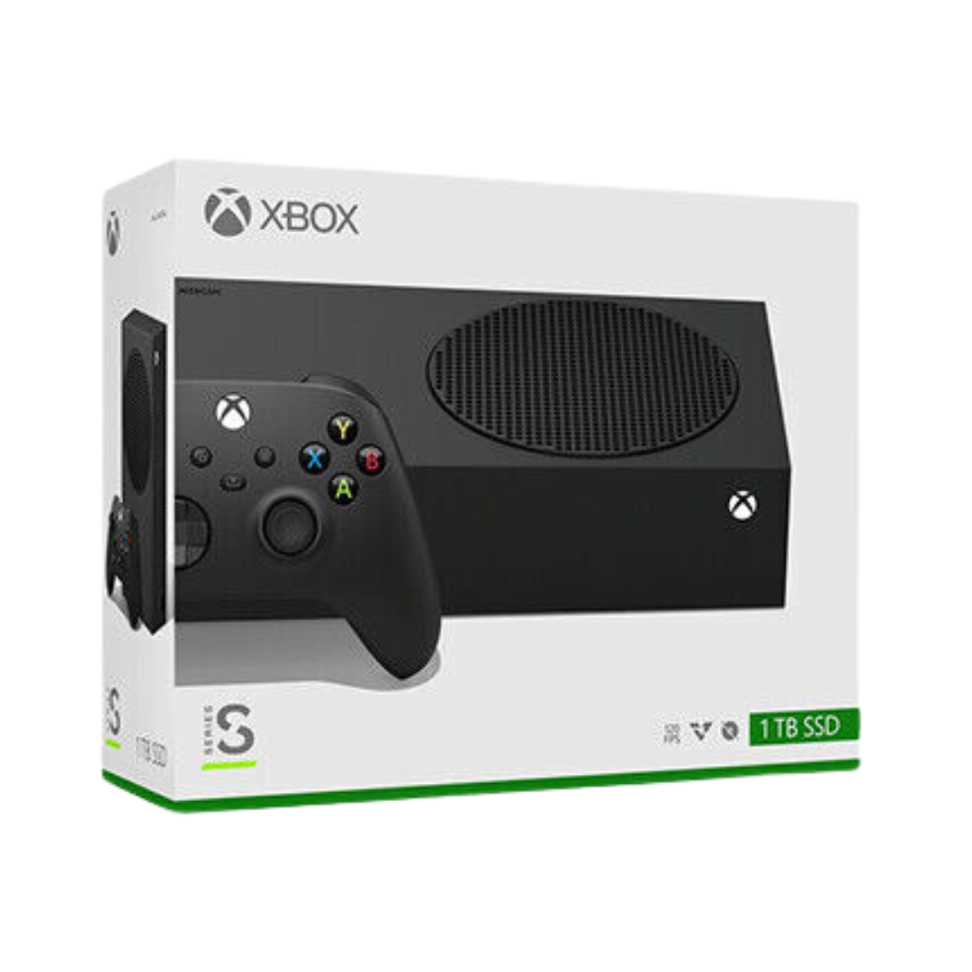 Xbox Series S Carbon Black 1TB Ssd + 1 Control
